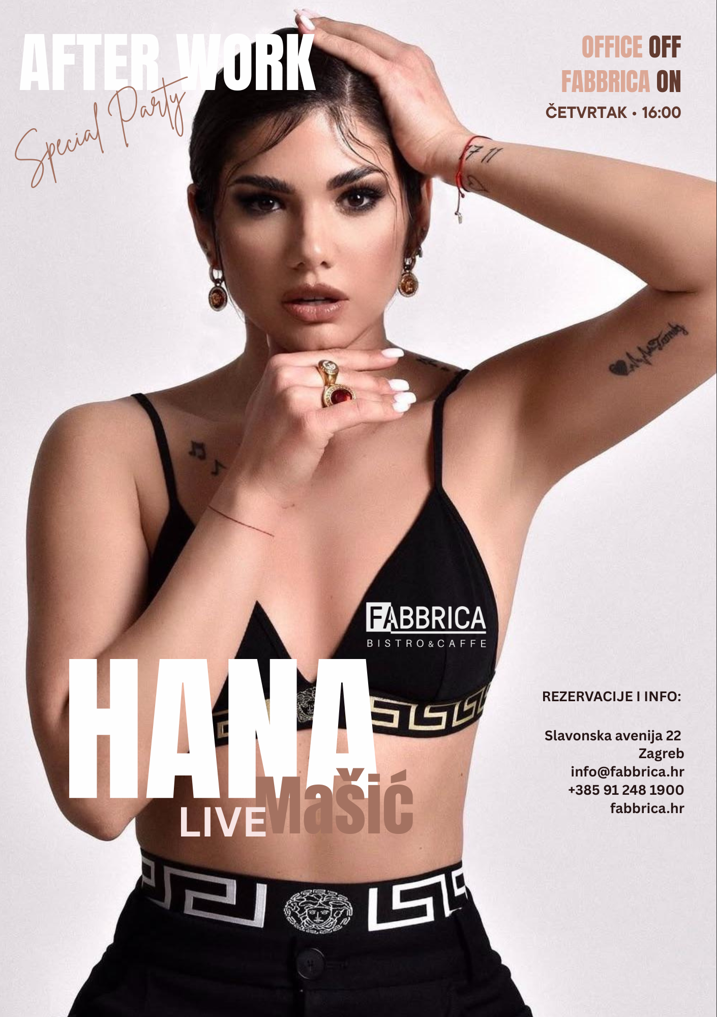 Četvrtak u Fabbrici — SPECIAL AFTER WORK PARTY